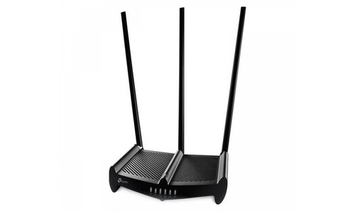 ROUTER TPLINK TLWR941HP, N450 ALTA POTENCIA, 3 ANTENAS, MODO AP, EXTENSOR, 4 PUERTOS