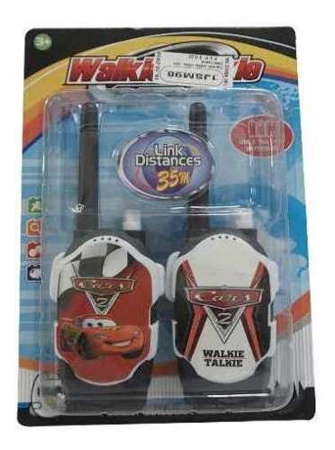 Juguete walkie talkie, cars