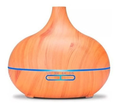 HUMIDIFICADOR DIFUSOR DE AROMA MADERA 550ML