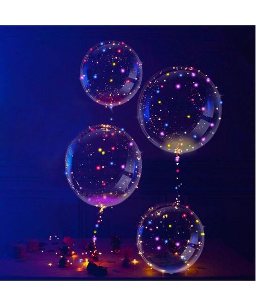 GLOBOS LED DECORATIVOS PARA FIESTAS, CUMPLEAÑOS