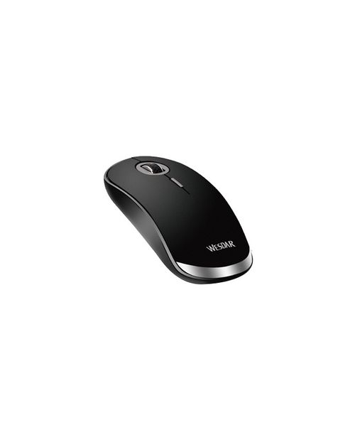 MOUSE WESDAR V1 NEGRO METÁLICO SENSITIVO ELEGANTE