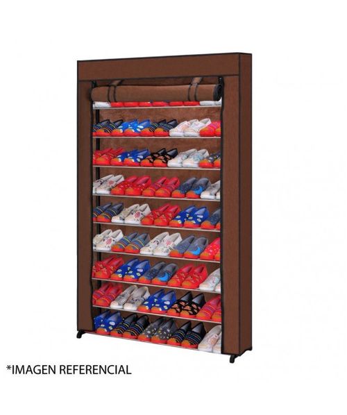 ZAPATERA DE 9 PISOS 40 PARES DE ZAPATOS CON FORRO