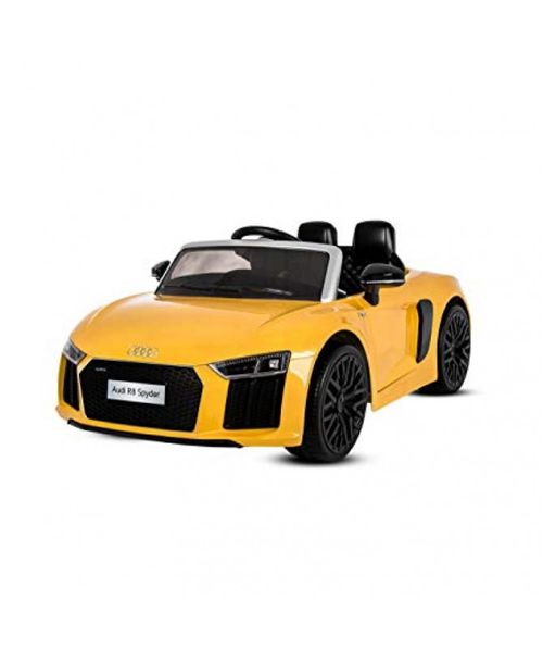 Carro a batería Audi R8 spyder con licencia original deportivo