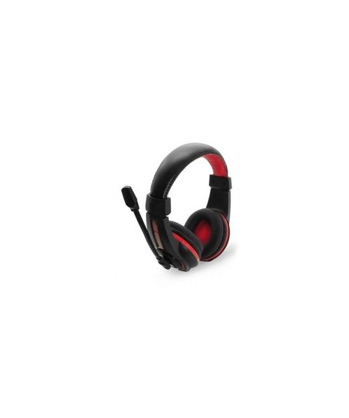 HEADPHONE AUDIFONO GAMER HAVIT, NEGRO Y ROJO