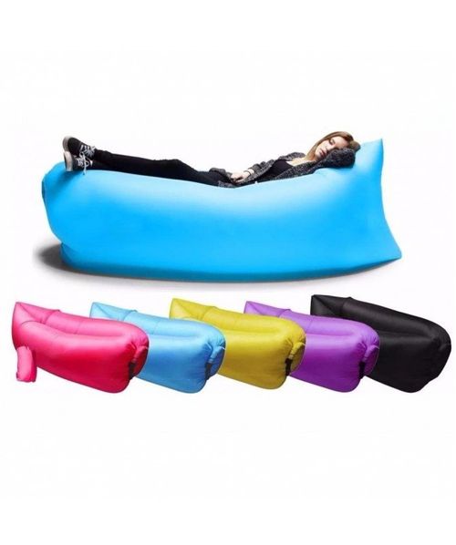 Puff de aire inflable, cama para playa, parques, eventos etc