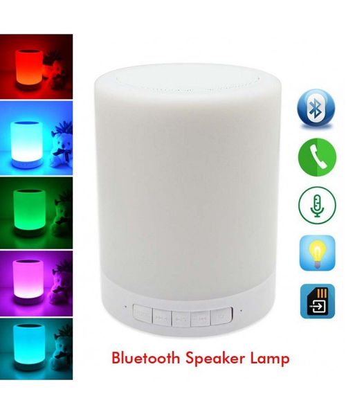 Parlante Lampara Bluetooth TOUCH Inalambrico a batería