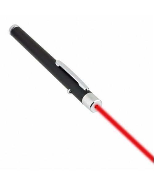 Puntero Láser Luz Roja De Aluminio 5mw Presentación, Militar