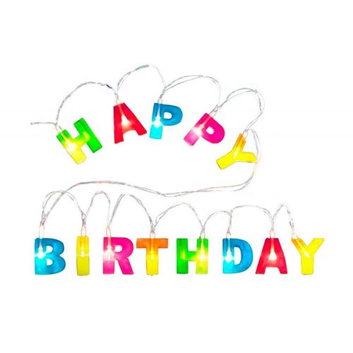 Letrero feliz cumpleaños