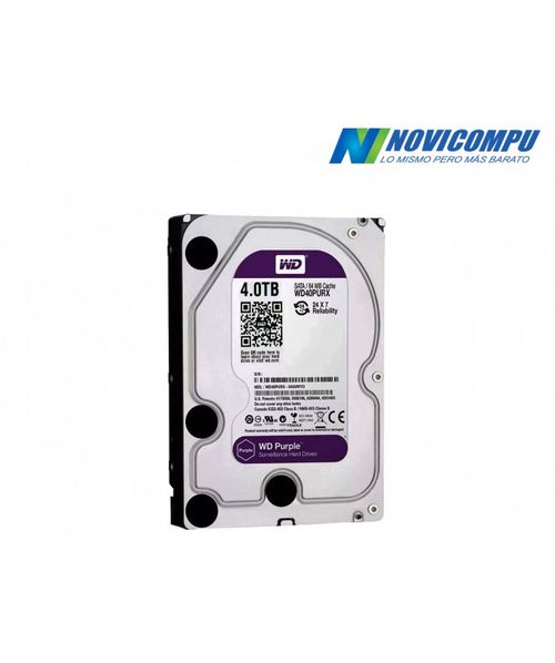 DISCO DURO VIDEOVIGILANCIA WESTERN DIGITAL PURPLE 4TB 3.5