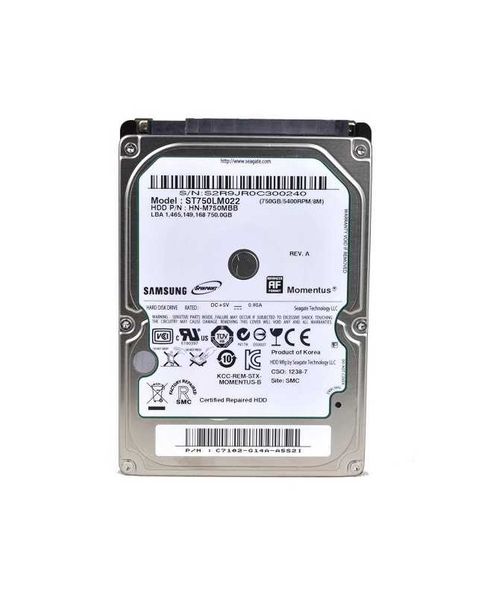 Disco Duro Interno Samsung 750gb Sata 2.5 Para Laptop