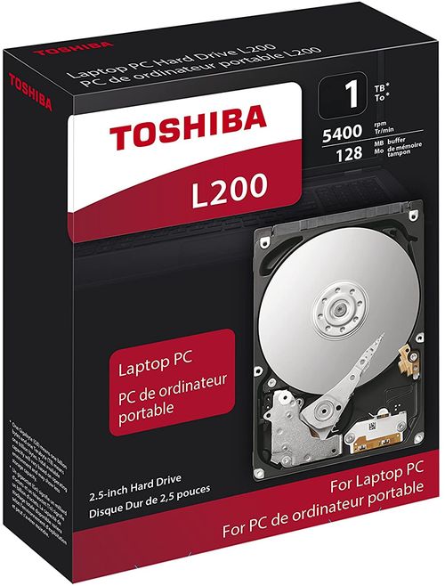 Disco duro interno Toshiba 1tb 2.5HDWL para laptop