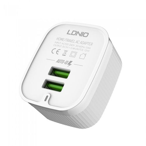 Cargador doble A201, CON CABLE SAMSUNG