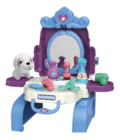 Juguete set de peluquería 3 en 1