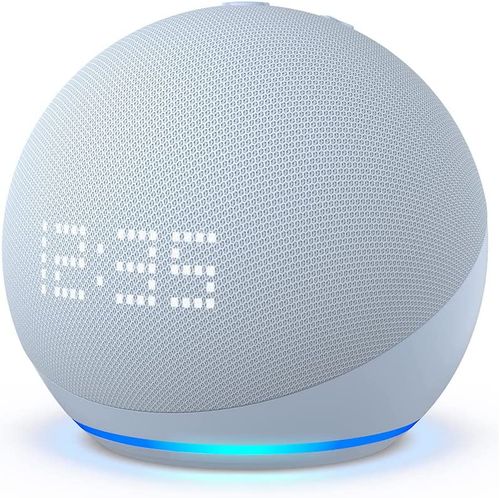 Amazon Echo dot 5ta gen con reloj