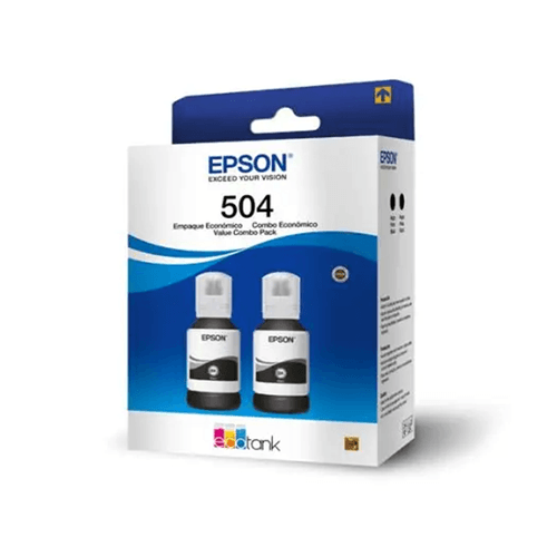 PACK TINTAS EPSON T504 2UNI BLACK
