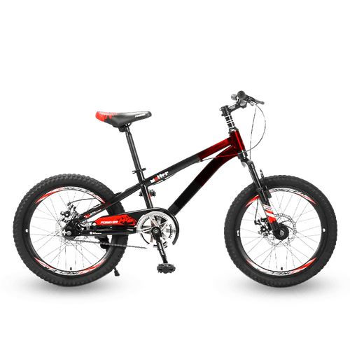 Bicicleta ARO 20 Con suspensión - rojo