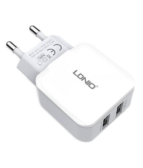 Cargador LDNIO A2202 carga rápida 12w Samsung