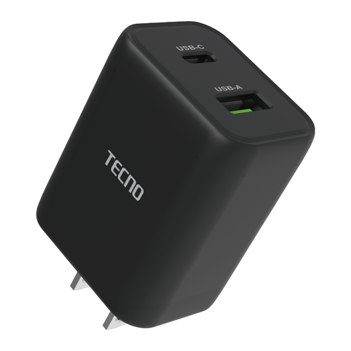 Cargador Tecno TCW-A30D 2 puertos 30W