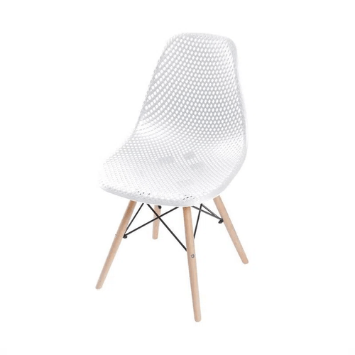 SILLA EIFFEL MODELO CON ESPALDAR MICROPERFORADO