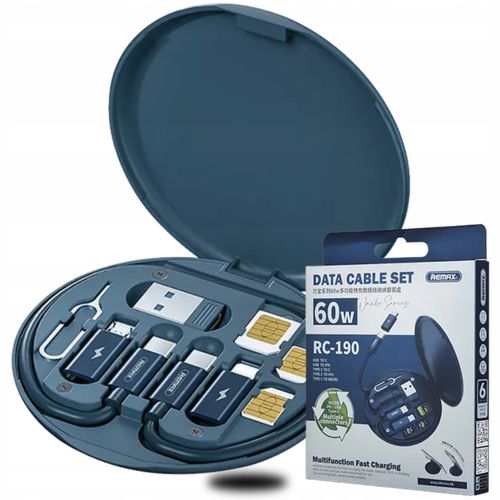 Cable Multifunción 60W Carga rápida