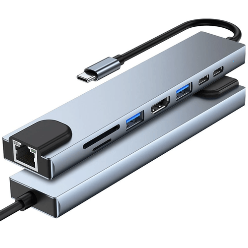 Adaptador Tipo C 8  en 1