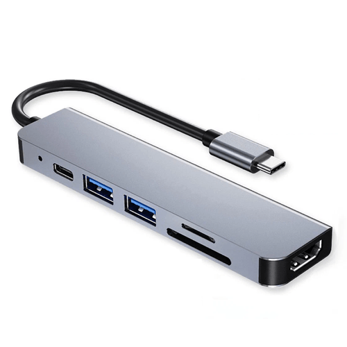 Adaptador Tipo C 6 en 1