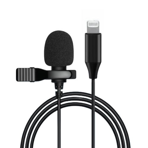 Micrófono de solapa para iPhone