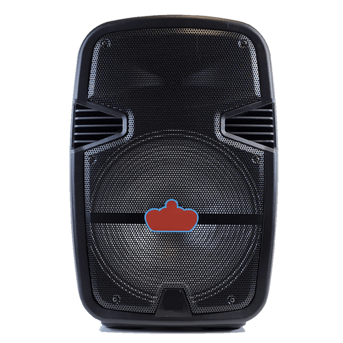 Parlante ALP-1504 50.000 W 15" LED con Trípode Micrófono y Control Remoto