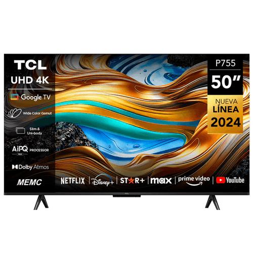 Televisor TCL 50" Popular 4K Smart TV 120 Hz HDR 10+