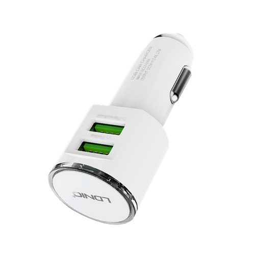 Cargador LDNIO DL-C29 Vehicular USB Dual Port