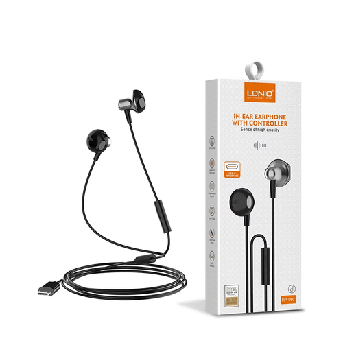 Auriculares LDNIO HP08C Tipo C